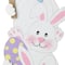 Glitzhome® 30.75" Easter Stacked Bunny Wooden Porch Décor